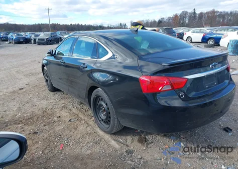 2016 Chevrolet Impala 1Lt из США, поврежденный, VIN 2G1105SA1G9194232